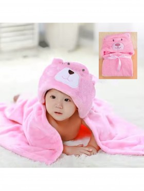 Kids Animal Themed Super Soft Hoodie Towel